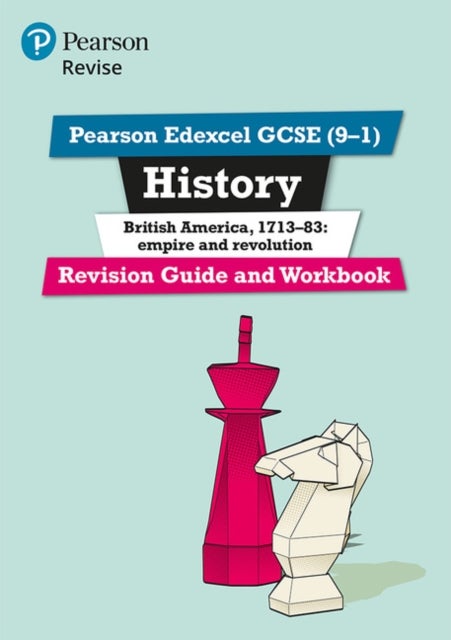 Bilde av Pearson Revise Edexcel Gcse (9-1) History British America Revision Guide And Workbook: For 2024 And Av Kirsty Taylor
