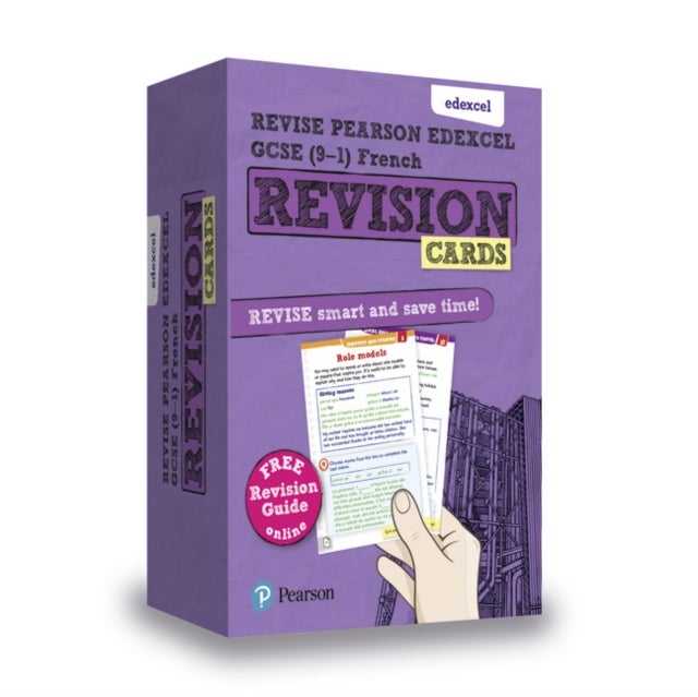 Bilde av Pearson Revise Edexcel Gcse French Revision Cards (with Free Online Revision Guide): For 2024 And 20