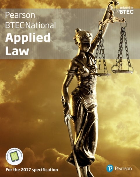 BTEC National Applied Law student book + Active book - For the 2017 specifications
