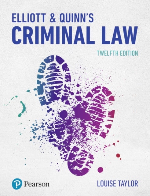 Bilde av Elliott &amp; Quinn&#039;s Criminal Law Av Louise Taylor