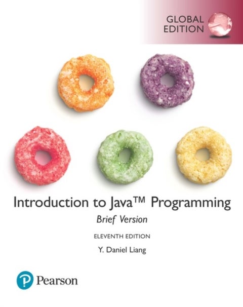 Introduction to Java Programming, Brief Version, Global Edit