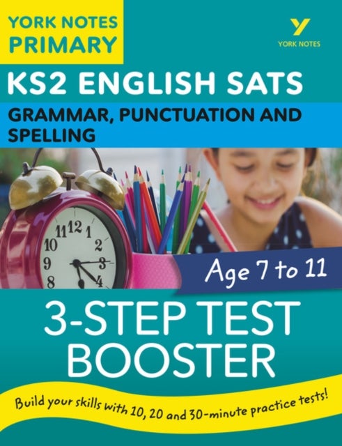 Bilde av English Sats 3-step Test Booster Grammar, Punctuation And Spelling: York Notes For Ks2 Catch Up, Rev Av Helen Chilton