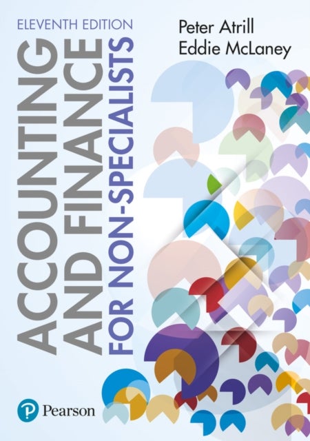 Bilde av Accounting And Finance For Non-specialists 11th Edition + Mylab Accounting Av Peter Atrill, Eddie Mclaney