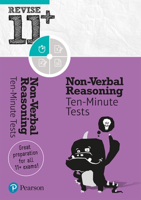 Pearson REVISE 11+ Non-Verbal Reasoning Ten-Minute Tests for the 2023 and 2024 exams - for home learning, 2022 and 2023 assessments and exams