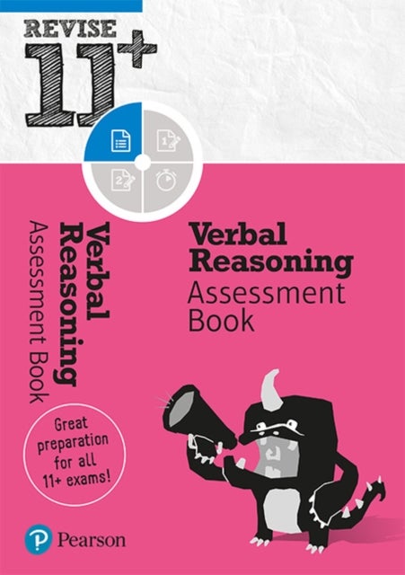 Pearson REVISE 11+ Verbal Reasoning Assessment Book for the 2023 and 2024 exams - for home learning, 2022 and 2023 assessments and exams