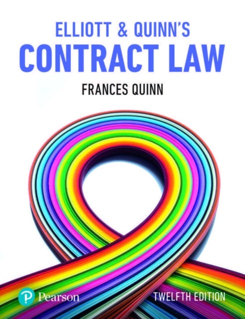 Bilde av Elliott &amp; Quinn&#039;s Contract Law Av Catherine Elliott, Frances Quinn