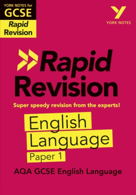 Bilde av York Notes For Aqa Gcse Rapid Revision: Aqa English Language Paper 1 Catch Up, Revise And Be Ready F Av Steve Eddy