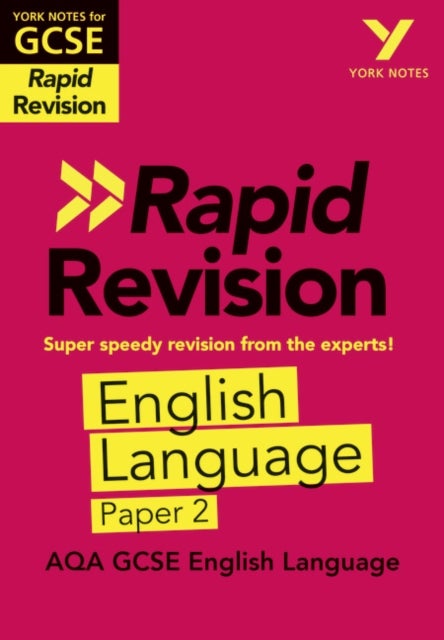 Bilde av York Notes For Aqa Gcse Rapid Revision: Aqa English Language Paper 2 Catch Up, Revise And Be Ready F Av Emma Scott-stevens