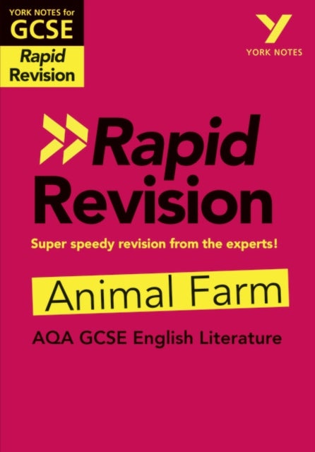 Bilde av York Notes For Aqa Gcse Rapid Revision: Animal Farm Catch Up, Revise And Be Ready For And 2023 And 2 Av Keith Brindle