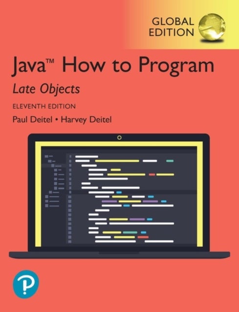 Bilde av Java How To Program, Late Objects, Global Edition Av Paul Deitel, Harvey Deitel