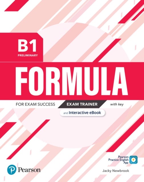 Bilde av Formula B1 Preliminary Exam Trainer With Key &amp; Ebook Av Pearson Education