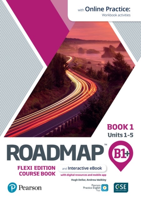 Bilde av Roadmap B1+ Flexi Edition Roadmap Course Book 1 With Ebook And Online Practice Access Av Hugh Dellar, Andrew Walkley