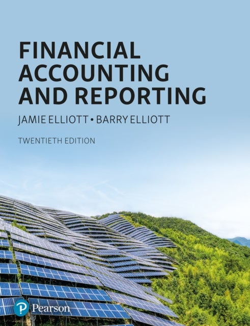 Bilde av Financial Accounting And Reporting Av Barry Elliott, Jamie Elliott