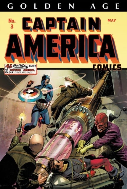 Bilde av Golden Age Captain America Omnibus Vol. 1 Av Joe Simon, Jack Kirby, Stan Lee