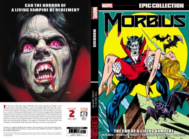 Bilde av Morbius Epic Collection: The End Of A Living Vampire Av Doug Moench, Bill Mantlo