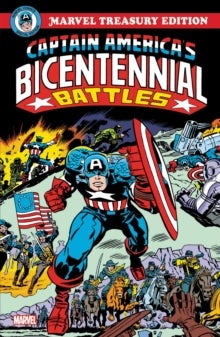 Bilde av Captain America&#039;s Bicentennial Battles: All-new Marvel Treasury Edition Av Jack Kirby