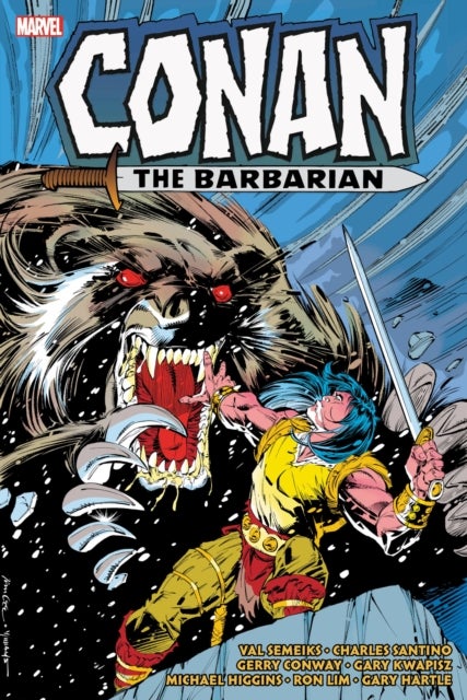 Bilde av Conan The Barbarian: The Original Marvel Years Omnibus Vol. 9 Av Val Semeiks