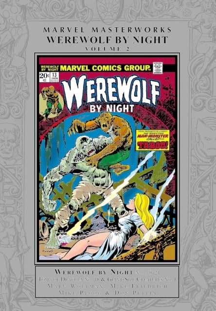 Bilde av Marvel Masterworks: Werewolf By Night Vol. 2 Av Marv Wolfman, Marvel Various