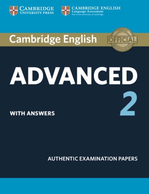 Bilde av Cambridge English Advanced 2 Student&#039;s Book With Answers