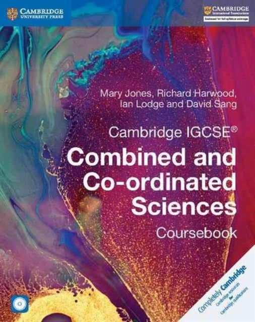 Bilde av Cambridge Igcse (r) Combined And Co-ordinated Sciences Coursebook With Cd-rom Av Mary Jones, Richard Harwood, Ian Lodge, David Sang