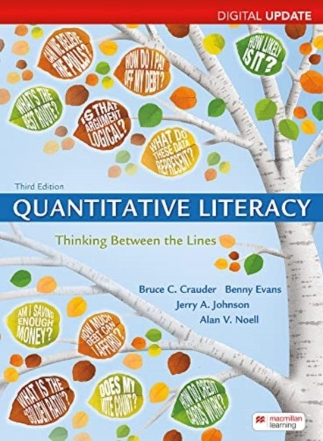 Bilde av Quantitative Literacy, Digital Update Av Bruce Crauder, Benny Evans, Jerry Johnson, Alan Noell