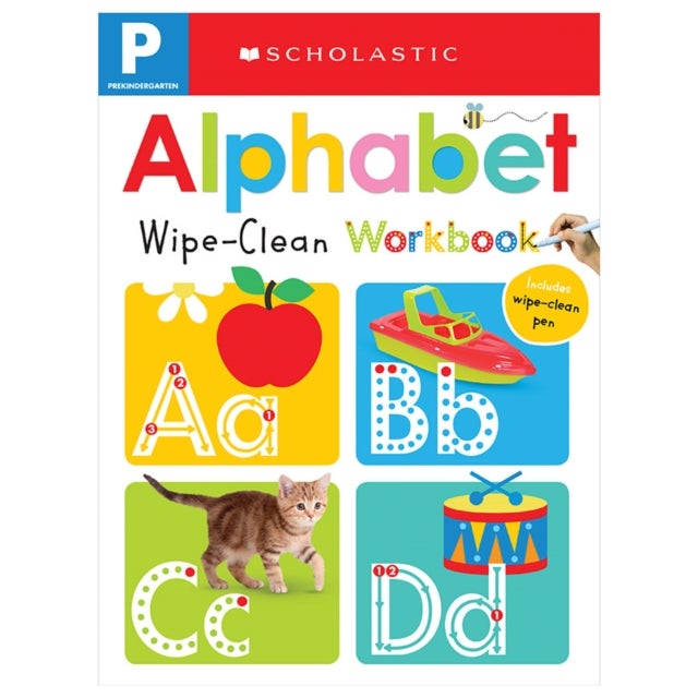 Bilde av Pre-k Alphabet Wipe-clean Workbook: Scholastic Early Learners (wipe-clean) Av Scholastic Early Learners, Scholastic