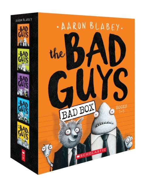 Bilde av The Bad Guys Box Set: Books 1-5 Av Aaron Blabey