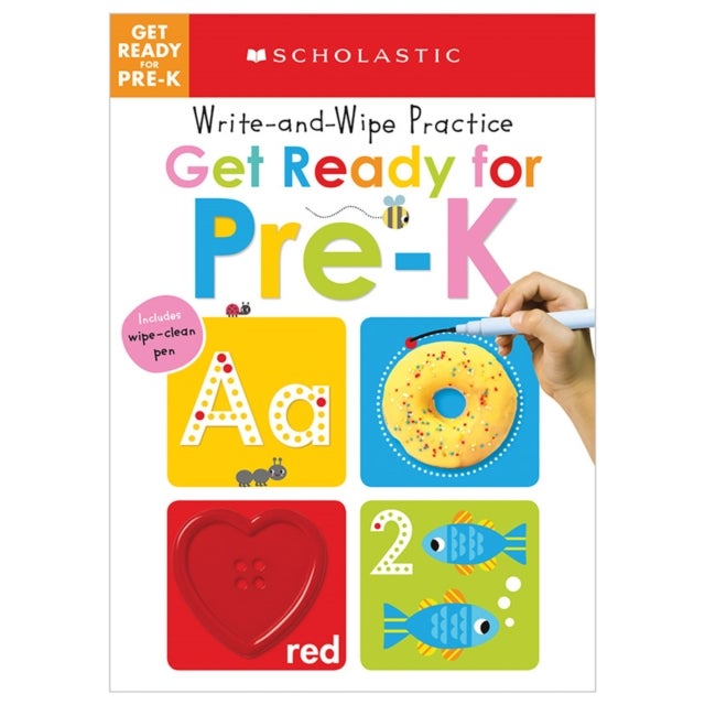 Bilde av Get Ready For Pre-k Write And Wipe Practice: Scholastic Early Learners (write And Wipe) Av Scholastic Early Learners, Scholastic