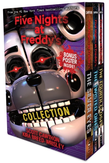 Bilde av Five Nights At Freddy&#039;s 3-book Boxed Set Av Kira Breed-wrisley, Scott Cawthon