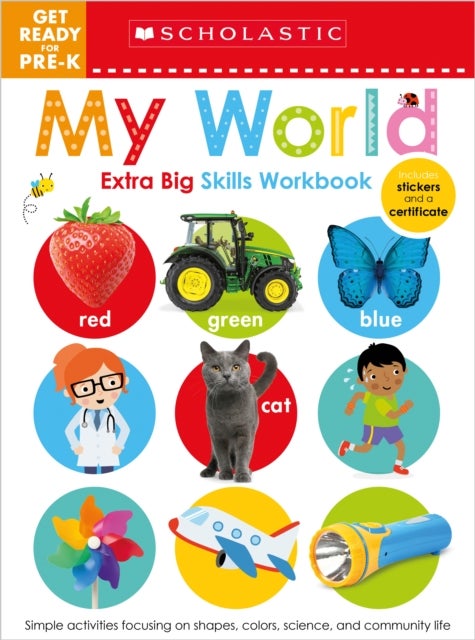 Bilde av My World Get Ready For Pre-k Workbook: Scholastic Early Learners (extra Big Skills Workbook) Av Scholastic Early Learners