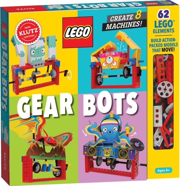 Bilde av Lego Gear Bots Av Editors Of Klutz
