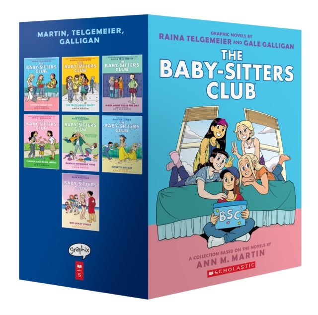 Bilde av Babysitters Club Graphix #1-7 Box Set Av Ann M. Martin