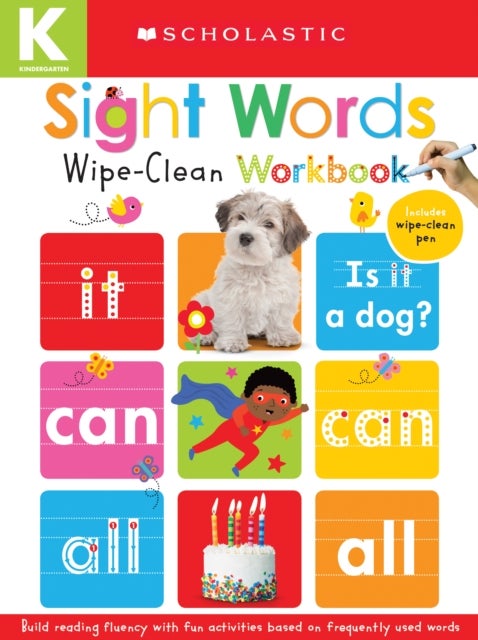 Bilde av Sight Words: Scholastic Early Learners (wipe-clean Workbook) Av Scholastic