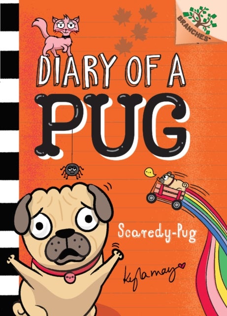 Scaredy-Pug: A Branches Book (Diary of a Pug #5) (Library Edition) - A Branches Book