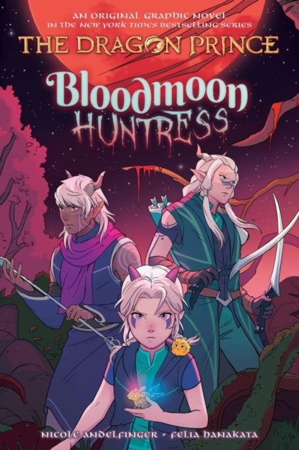 Bilde av Bloodmoon Huntress (the Dragon Prince Graphic Novel #2) Av Nicole Andelfinger