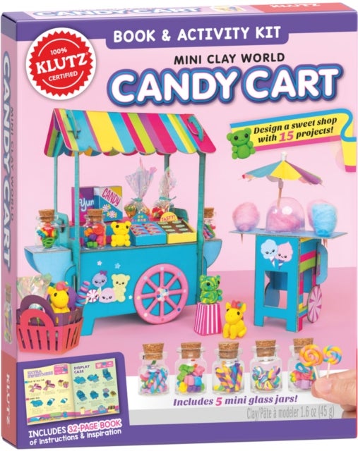 Bilde av Mini Clay World: Candy Cart (klutz) Av Editors Of Klutz