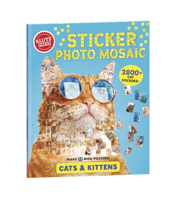 Bilde av Sticker Photo Mosaics: Cats &amp; Kittens (klutz) Av Editors Of Klutz