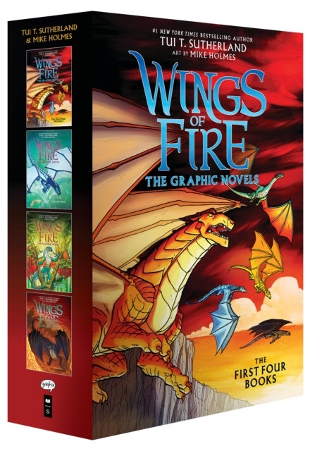 Wings of Fire Graphix Paperback Box Set (Books 1-4