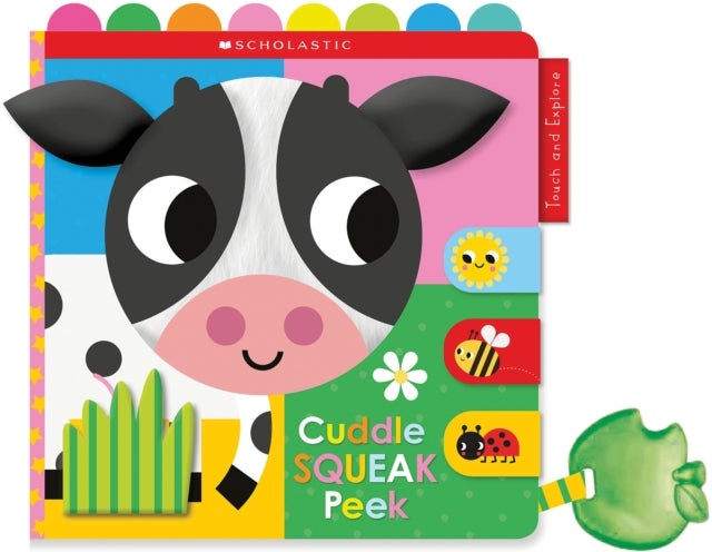 Bilde av Cuddle Squeak Peek Cloth Book: Scholastic Early Learners (touch And Explore) Av Scholastic