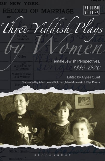 Bilde av Three Yiddish Plays By Women