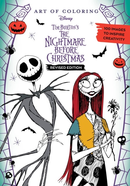 Bilde av Art Of Coloring: Disney Tim Burton&#039;s The Nightmare Before Christmas Av Disney Books