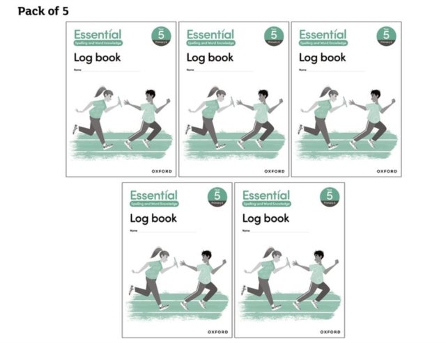 Essential Spelling and Word Knowledge: Year 5: Year 5 Log Book Pack of 5
