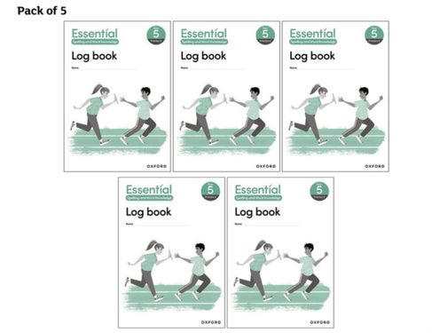 Essential Spelling and Word Knowledge: Year 5: Year 5 Log Book Pack of 5