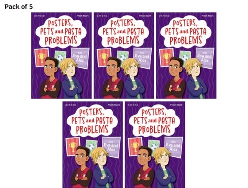 Read Write Inc. Fresh Start Readers: Book 13: Posters, Pets and Pasta Problems & Eva and Alex - Pack