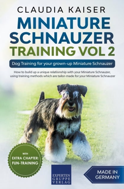 Bilde av Miniature Schnauzer Training Vol 2 - Dog Training For Your Grown-up Miniature Schnauzer Av Claudia Kaiser