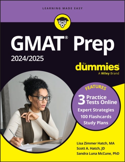 Bilde av Gmat Prep 2024/2025 For Dummies With Online Practice (gmat Focus Edition) Av Lisa Zimmer Hatch, Scott A. Hatch, Sandra Luna Mccune