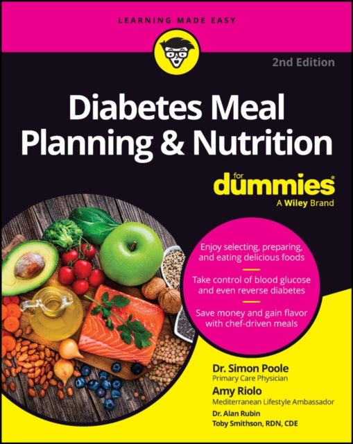 Bilde av Diabetes Meal Planning &amp; Nutrition For Dummies Av Dr. Simon Poole, Amy Riolo