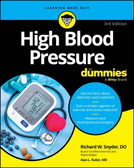 Bilde av High Blood Pressure For Dummies Av Richard (philadelphia College Of Osteopathic Medicine) Snyder