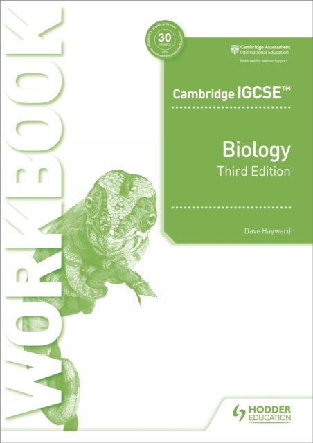 Bilde av Cambridge Igcse (tm) Biology Workbook 3rd Edition Av Dave Hayward