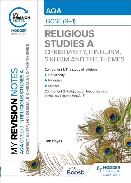 Bilde av My Revision Notes: Aqa Gcse (9-1) Religious Studies Specification A Christianity, Hinduism, Sikhism Av Jan Hayes